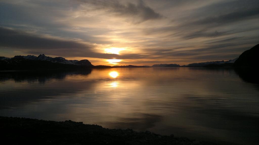 Utsikten Feriehus I Bakkeby Esterno foto