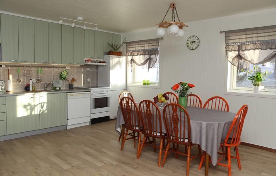 Utsikten Feriehus I Bakkeby Esterno foto