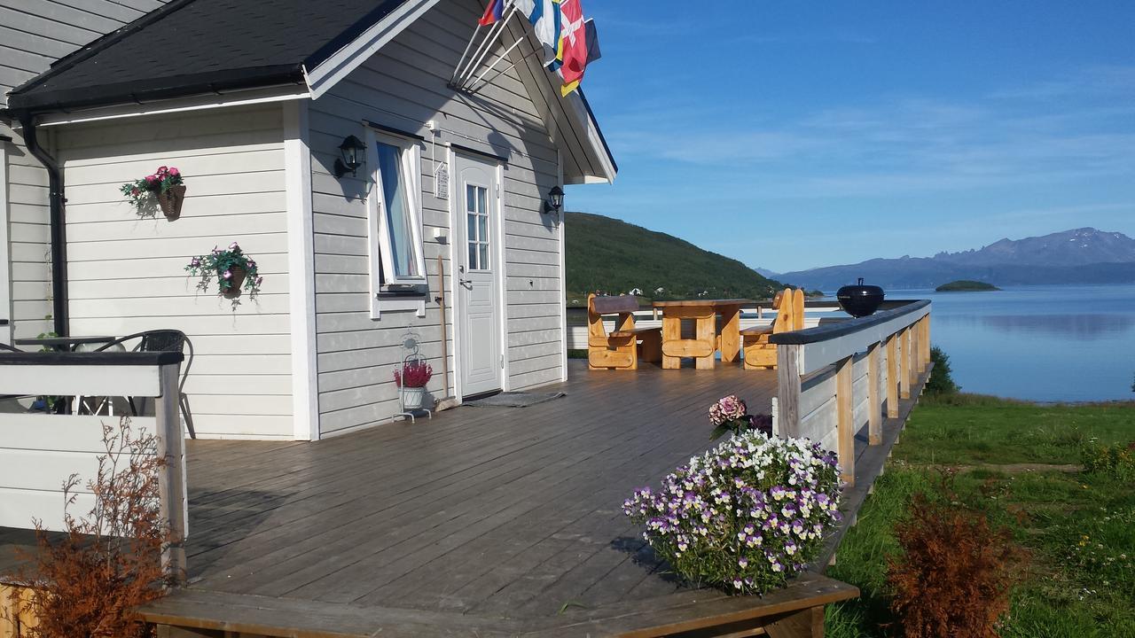 Utsikten Feriehus I Bakkeby Esterno foto