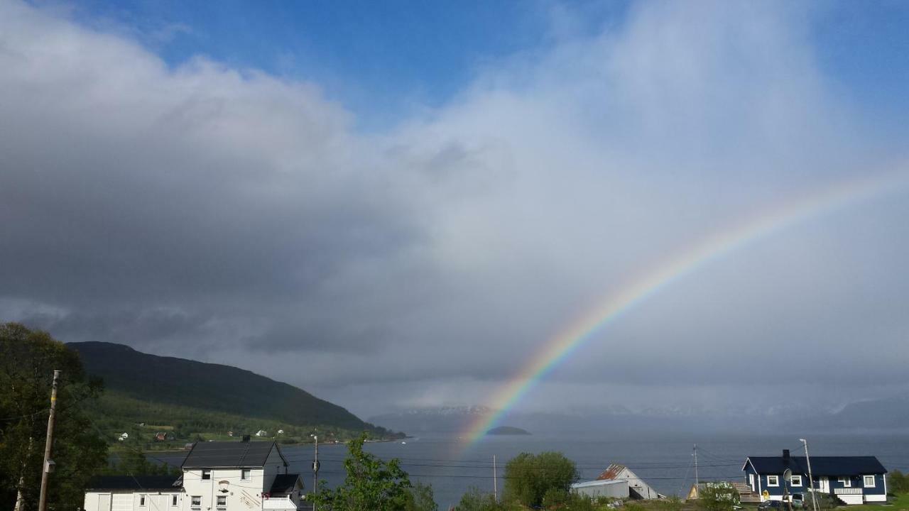 Utsikten Feriehus I Bakkeby Esterno foto